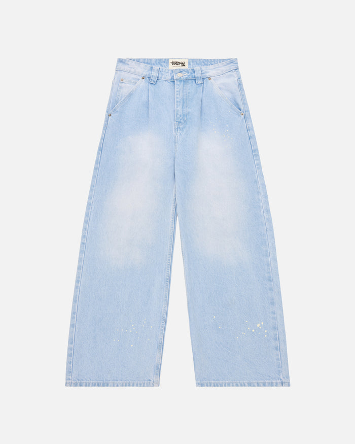 13.5oz Washed Paint Splat Jeans