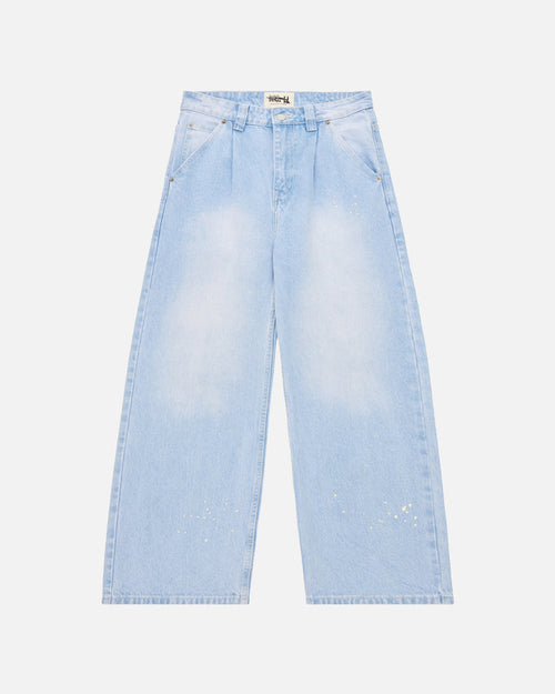 13.5oz Washed Paint Splat Jeans