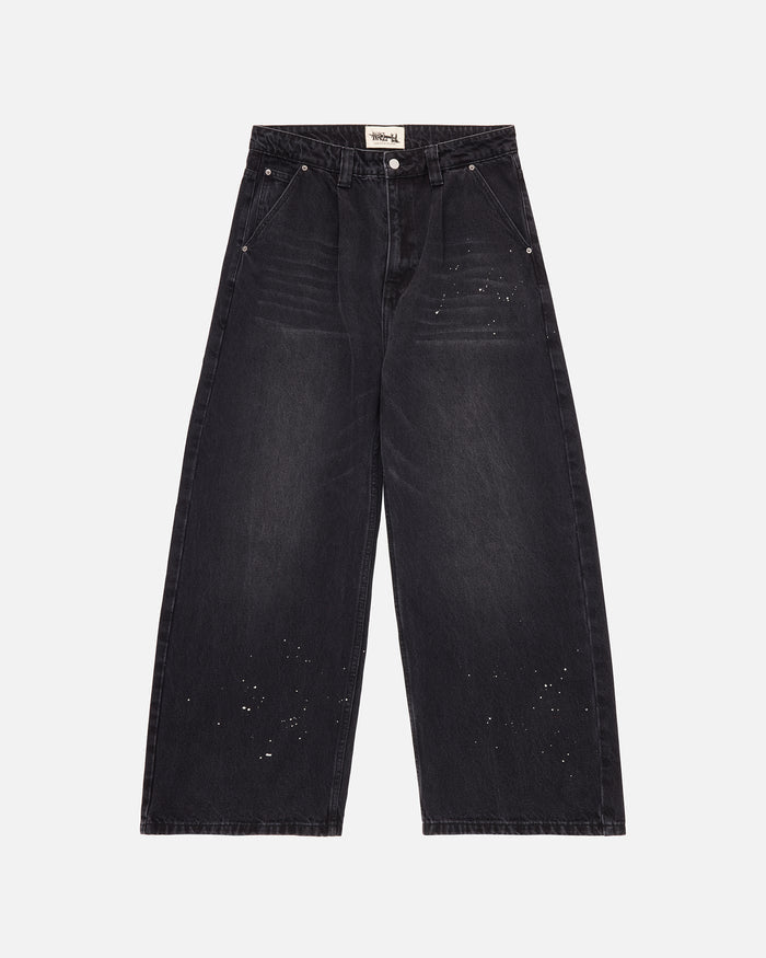 13.5oz Washed Paint Splat Jeans