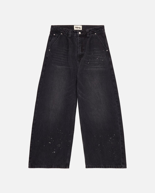 13.5oz Washed Paint Splat Jeans