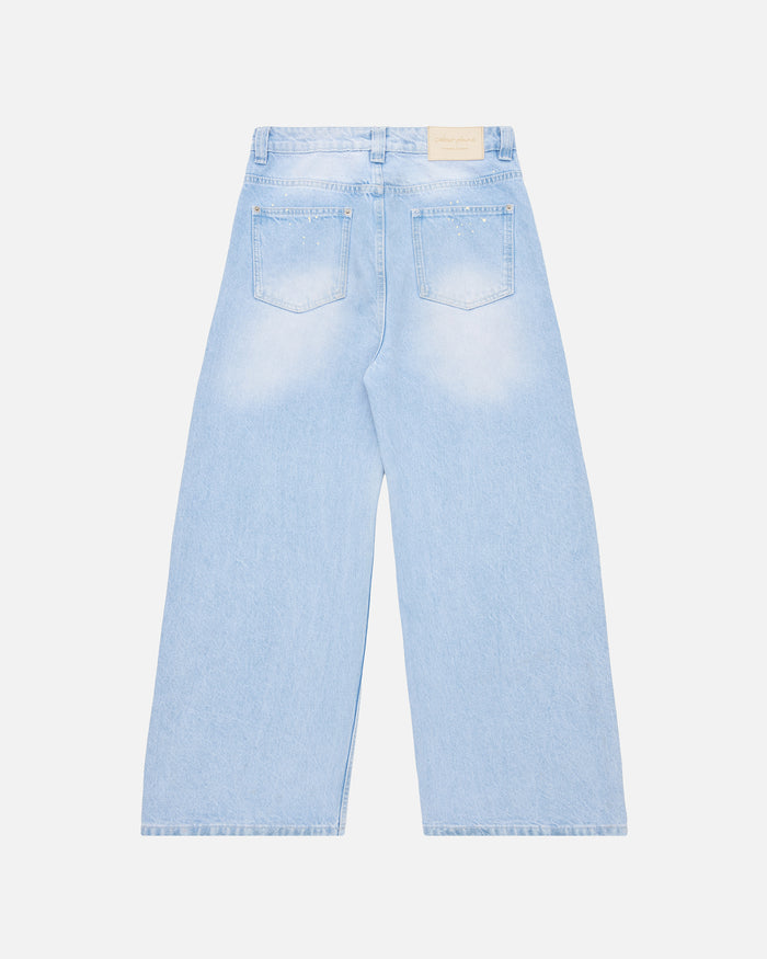 13.5oz Washed Paint Splat Jeans