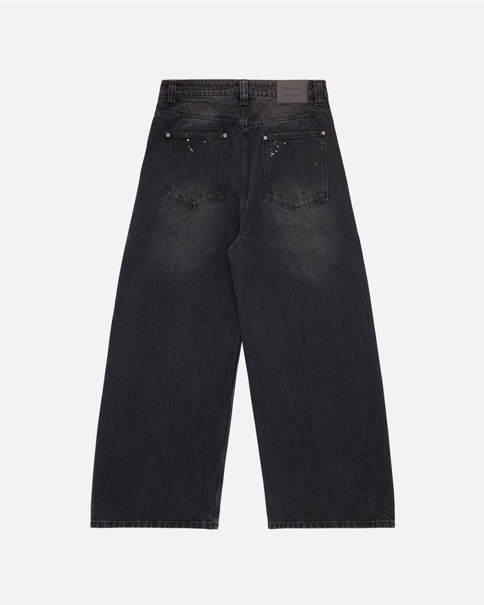 13.5oz Washed Paint Splat Jeans