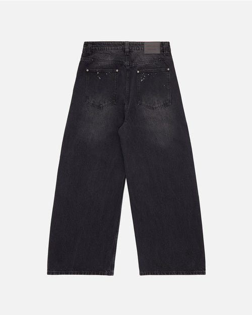 13.5oz Washed Paint Splat Jeans