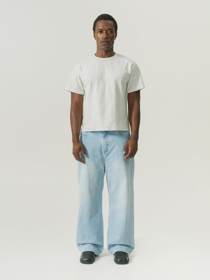 13.5oz Washed Paint Splat Jeans