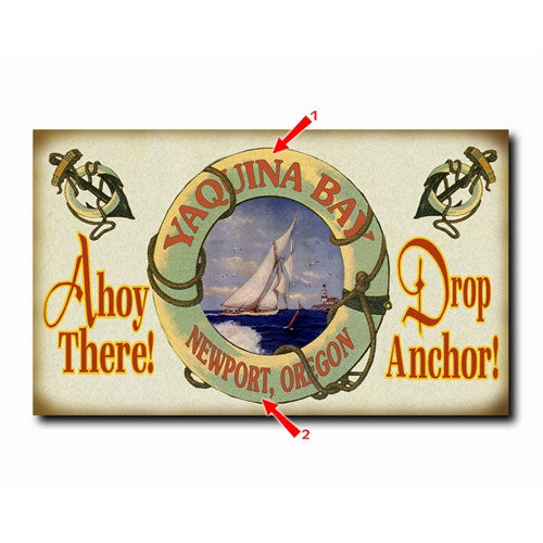 Ahoy There! Sign
