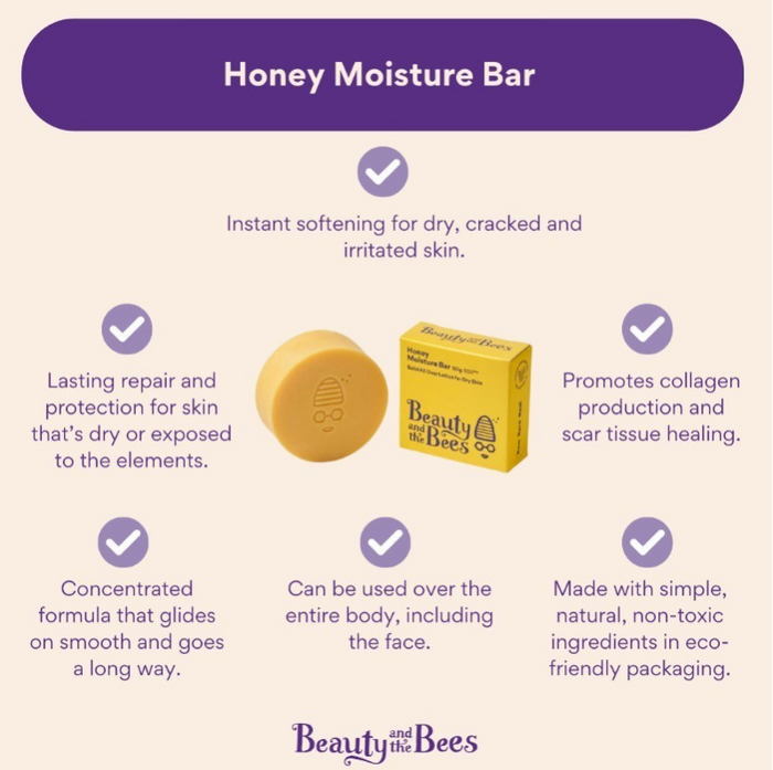 Beauty and the Bees - Honey Moisture Bar