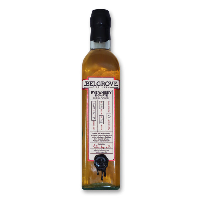 Belgrove Rye Whisky