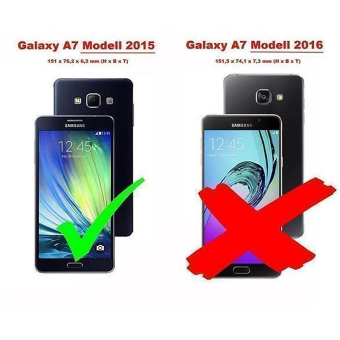Blau / Galaxy A7 2015