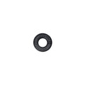 A black circular weight plate from Bells of Steel, labeled "BUILD STRENGTH" and "EST. 2016," features ridged edges and weight details. This Calibrated Powerlifting Plate - KG has standard diameters and a central hole for bar placement, set against a white background.