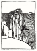 Cape Hauy, Tasman Penisula Tea Towel