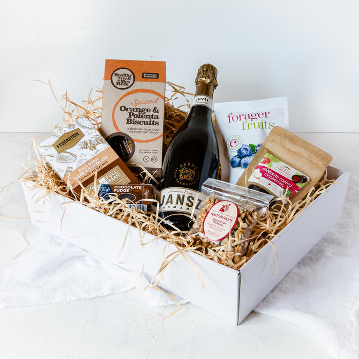 Christmas Vegan Celebration Gift with Vegan Sparkling