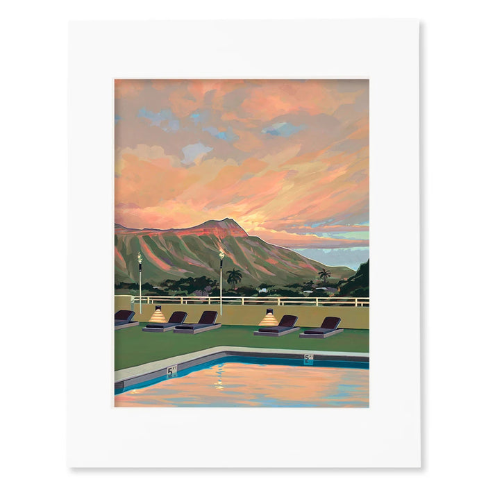 DIAMOND HEAD IN GOLD