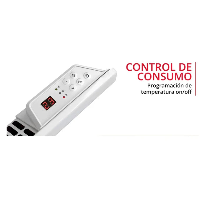 Estufa Calefactor Eléctrico Kaltemp Wally One 600 Wifi | 9 m2