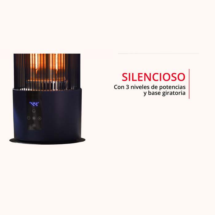 Estufa Eléctrica Infrarroja Kaltemp IR STONE BLANCO 800W | 12m2
