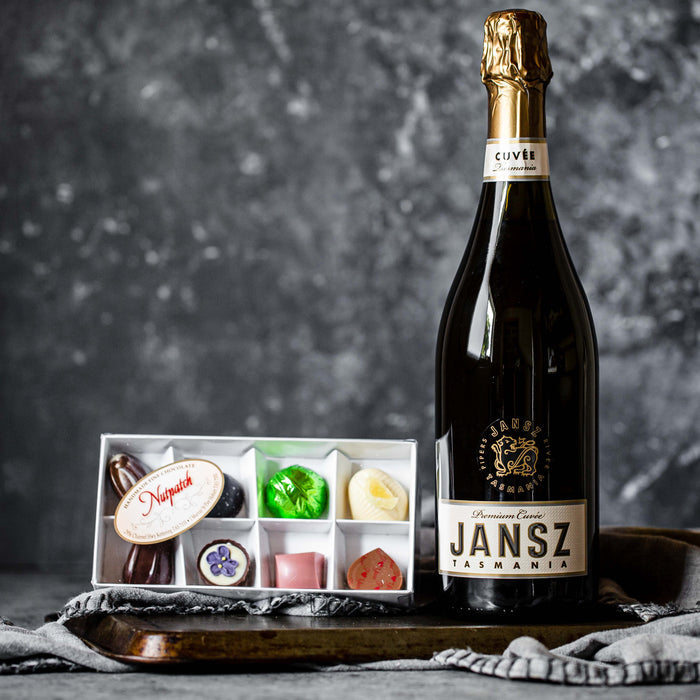 Father's Day Tasmanian Handmade Chocolates and Jansz Sparkling