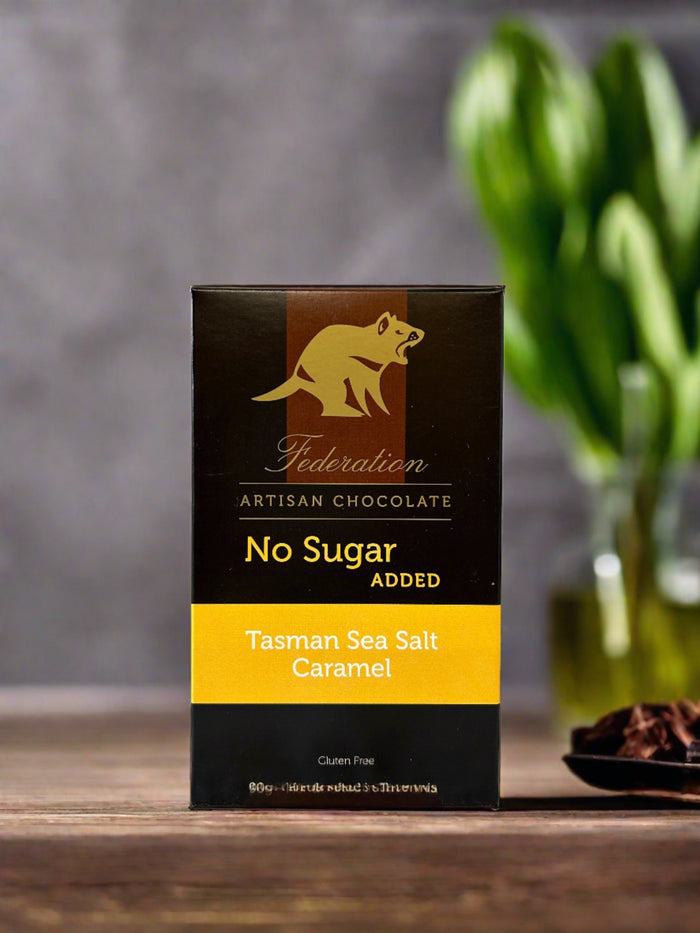 Federation Artisan Chocolate Tasman Sea Salt Caramel (No Added Sugar)