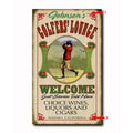 Golfer's Lounge Custom Sign
