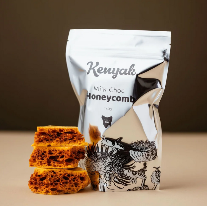 Kenyak Milk Chocolate Honeycomb (Tarkine honey)