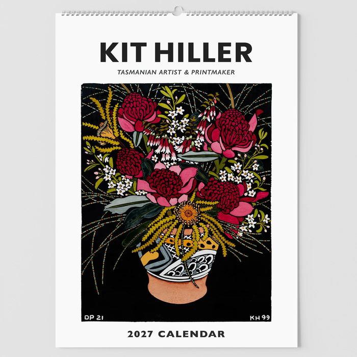 Kit Hiller – 2027 Large Wall Calendar