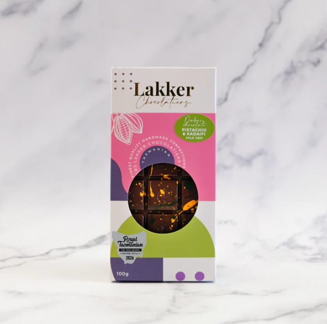 Lakker Chocolatiers Dubai Chocolate Pistachio Kadifi