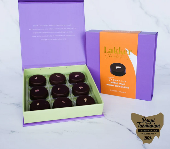 Lakker Chocolatiers Tasmnian Single Malt Whisky