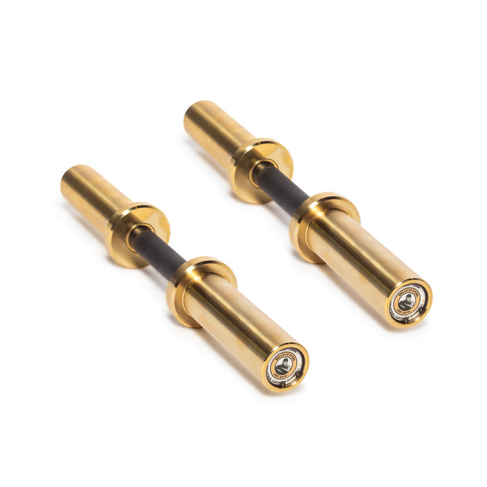 Black Cerakote Shaft + Gold Titanium-Plated Sleeves / Pair