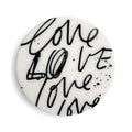 LOVE LOVE LOVE CIRCLE PANELS