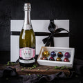 Milton Sparkling Rosé and Handmade Chocolates