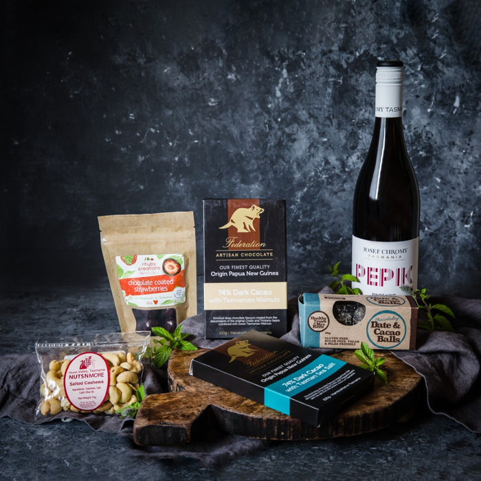 Mother's Day Sweet Vegan Gift with Vegan Wine