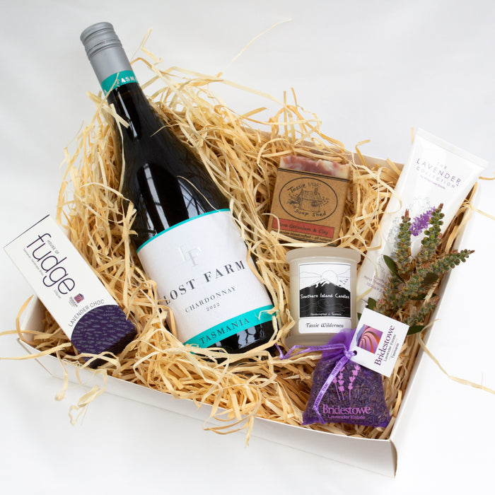 Mother's Day Vegan Pamper Hamper with Vegan Wine
