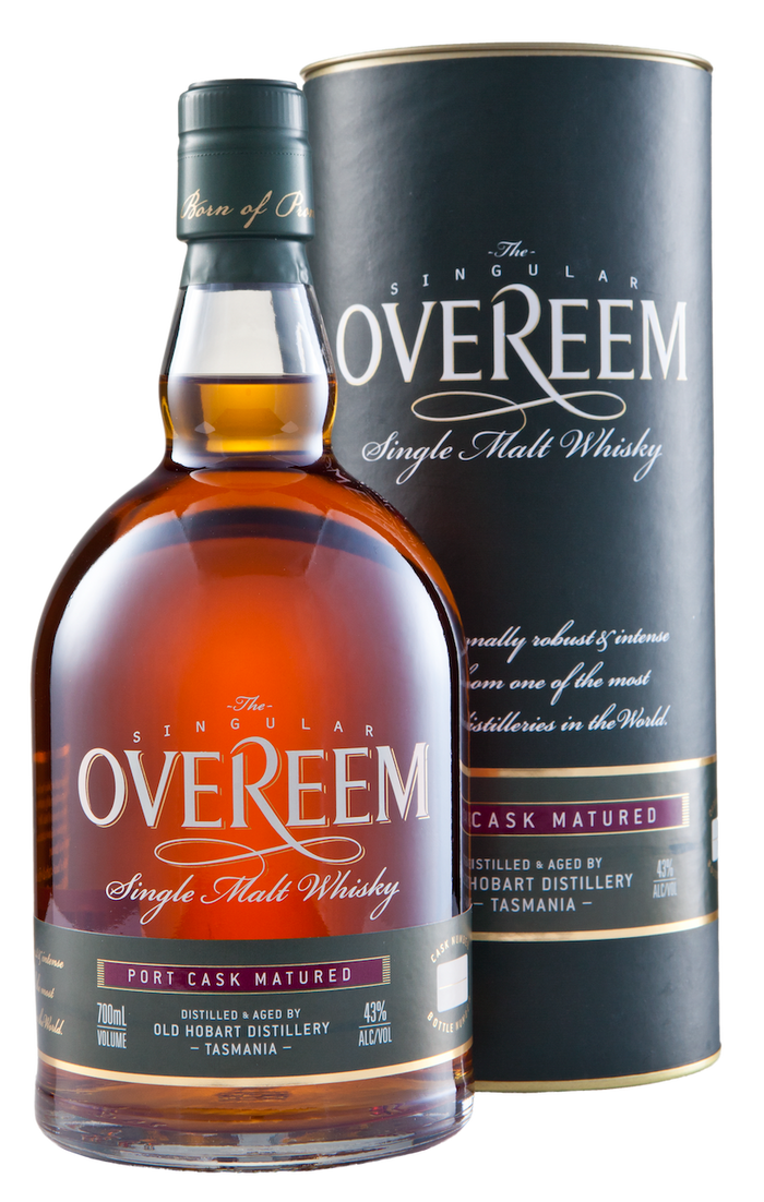 Overeem Single Malt Whisky Port Cask Matured 43% ABV