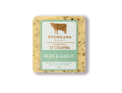 Pyengana St Columba Herb & Garlic Cheddar