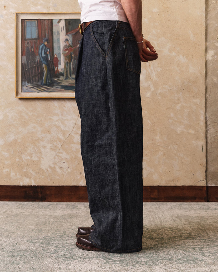 Raw Denim Jeans
