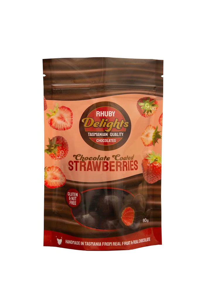 Rhuby Delights Chocolate coated strawberries