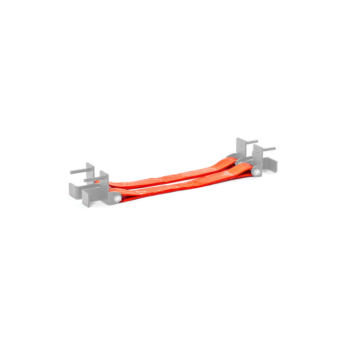 30" Pair (Straps Only) / Bright Orange