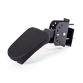 The Bells of Steel Seal Row Pad Rack Attachment is a black adjustable armrest with mounting hardware and a padded surface, featuring multiple holes for custom positioning—perfect as a power rack or chest support accessory.