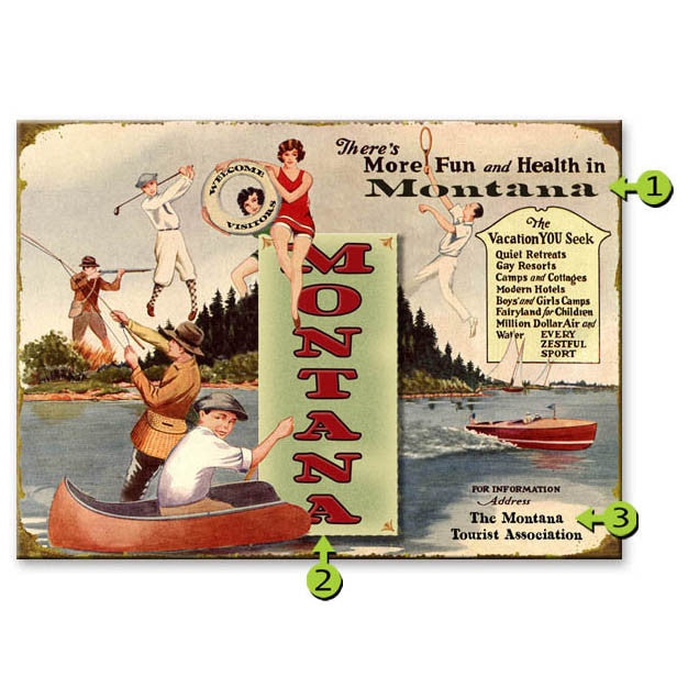 State Fun Map Custom Sign