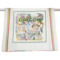 State of Oregon Dish Towel