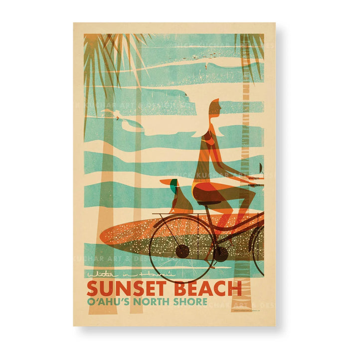SUNSET BEACH WAHINE