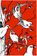 Swift Parrots Tea Towel