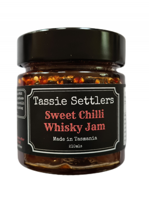 Tassie Settlers Sweet Chilli Whisky Jam