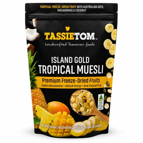 TassieTom Apple Island Gold Tropical Muesli