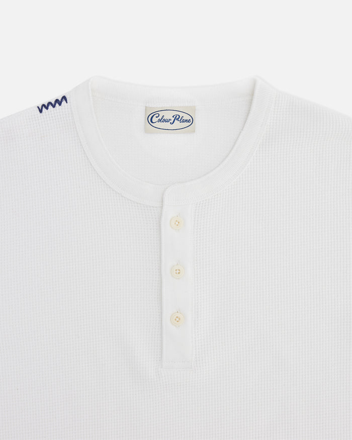 Waffle Knit Henley
