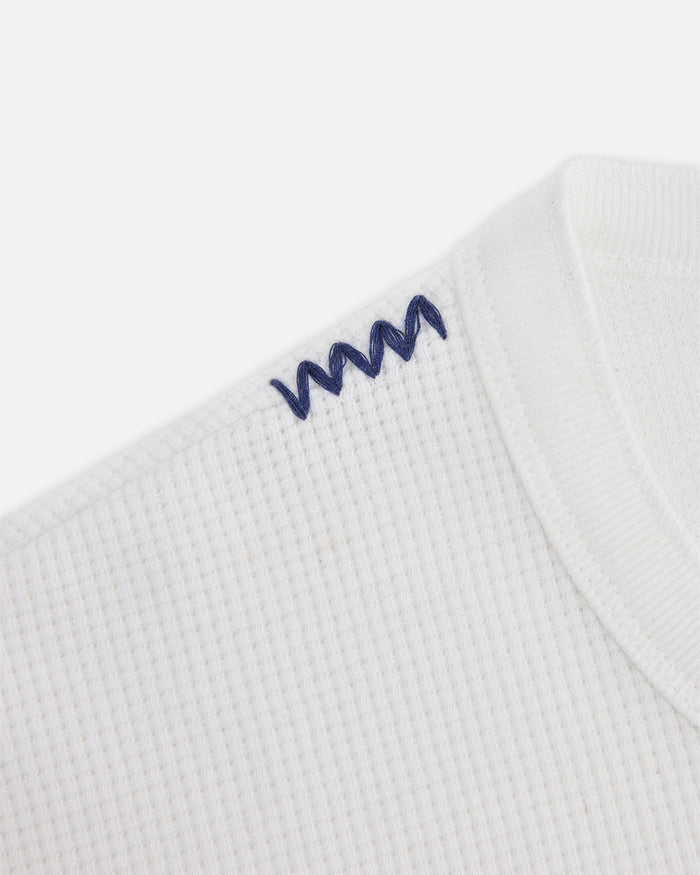 Waffle Knit Henley