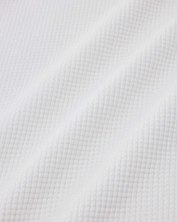 Waffle Knit Henley