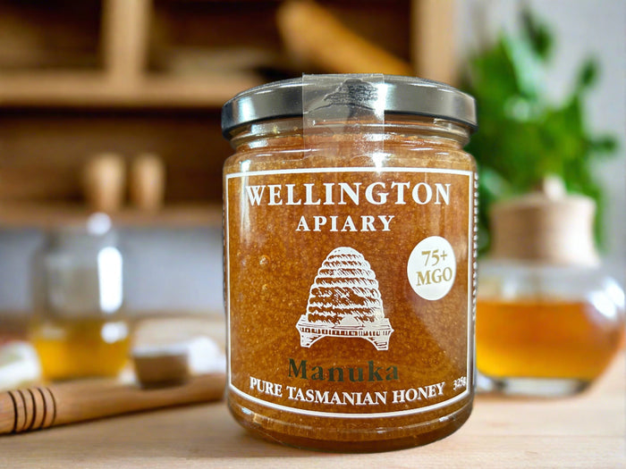 Wellington Apiary Manuka Honey MGO 75 Plus